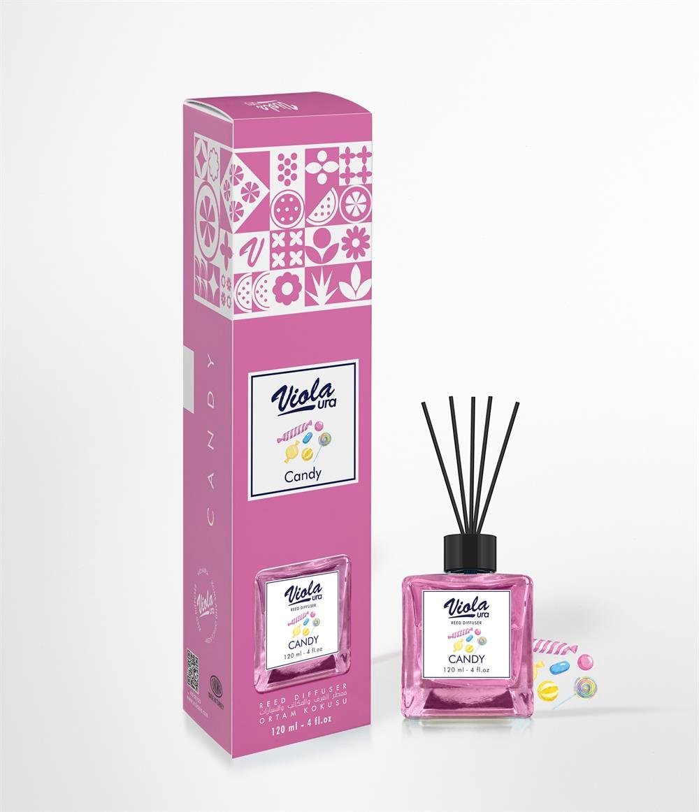 Viola Ura Reed Diffuser 120ML - Candy